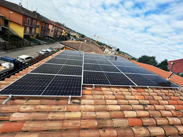 impianto fotovoltaico bifamigliare valeggio 10